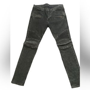 Hudson Black/Gray Binder Jeans